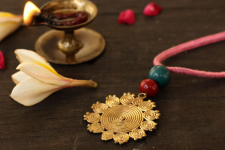 आराधना | Aradhana ✺ Brass Necklace { 5 }